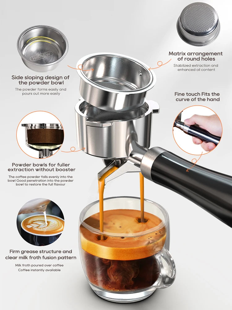 20-Bar Espresso Machine