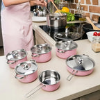 12-Piece Stainless Steel Cookware Set