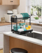 2-Tier Dish Drying Rack