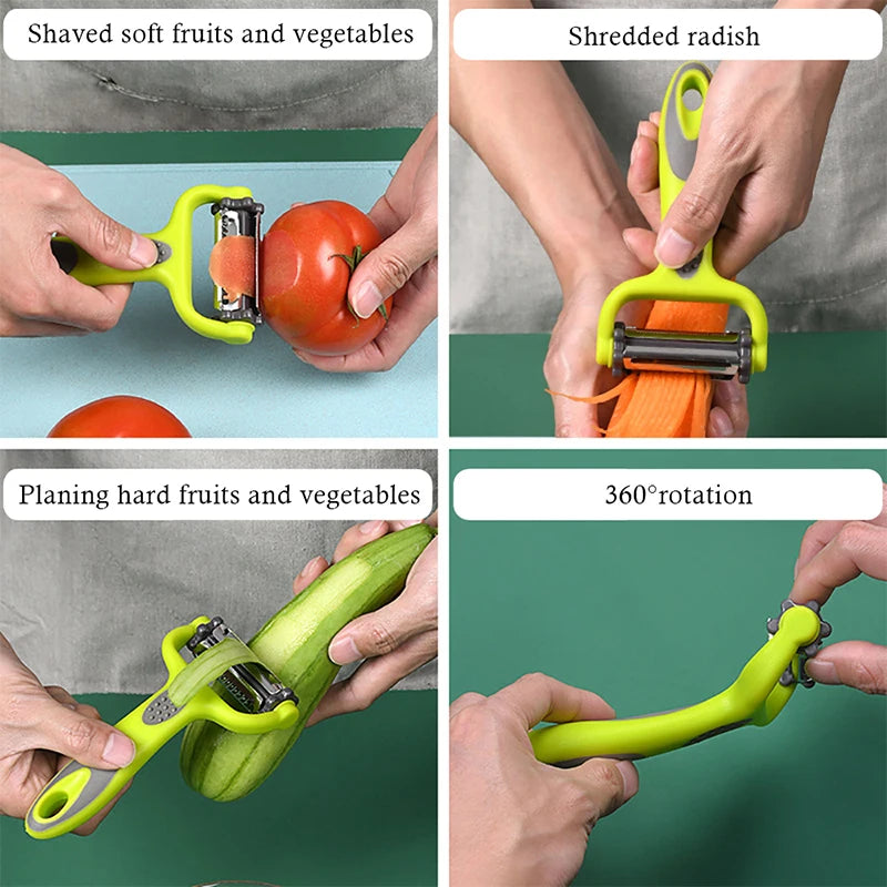 3-in-1 Rotary Peeler