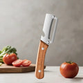 Wooden Handle Vegetable Peeler