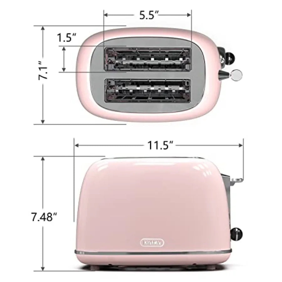 Retro 2-Slice Toaster