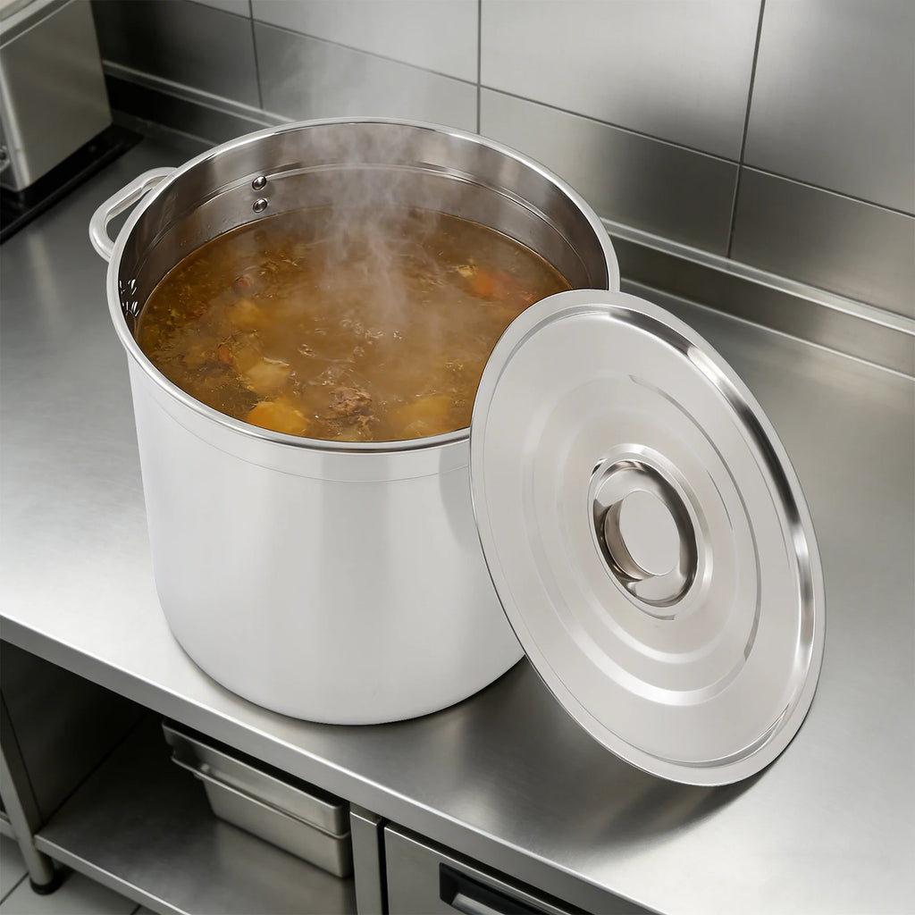 Large Stainless Steel Soup Pot