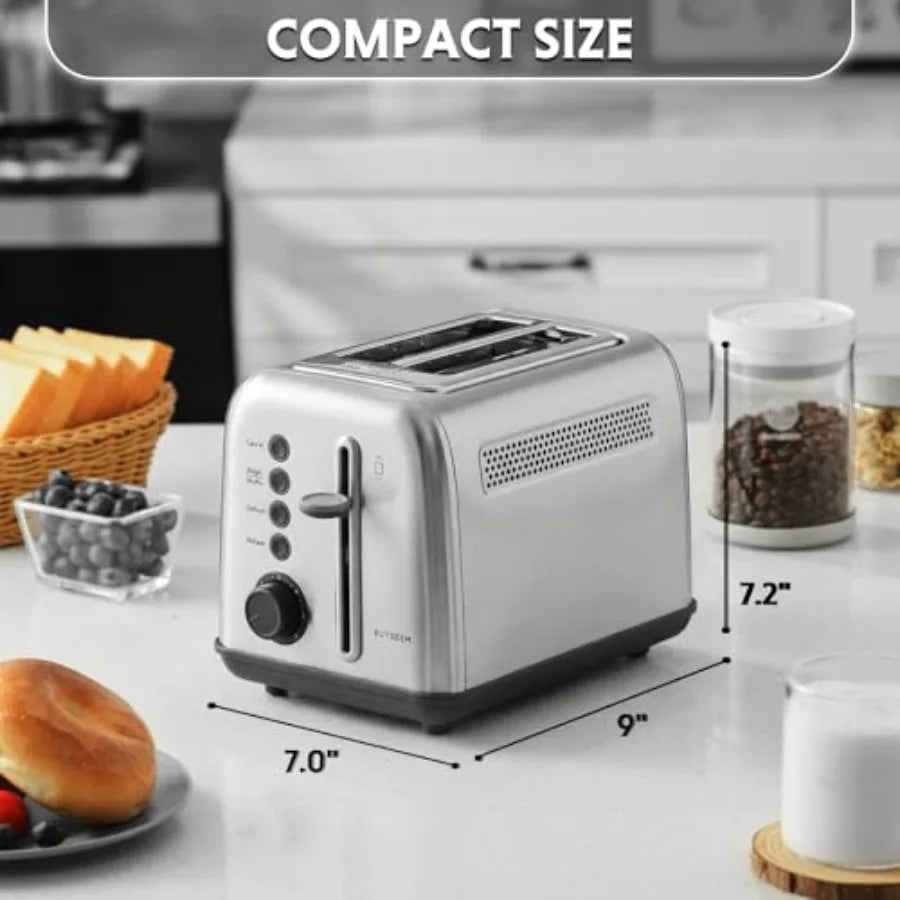 Retro Wide-Slot Toaster