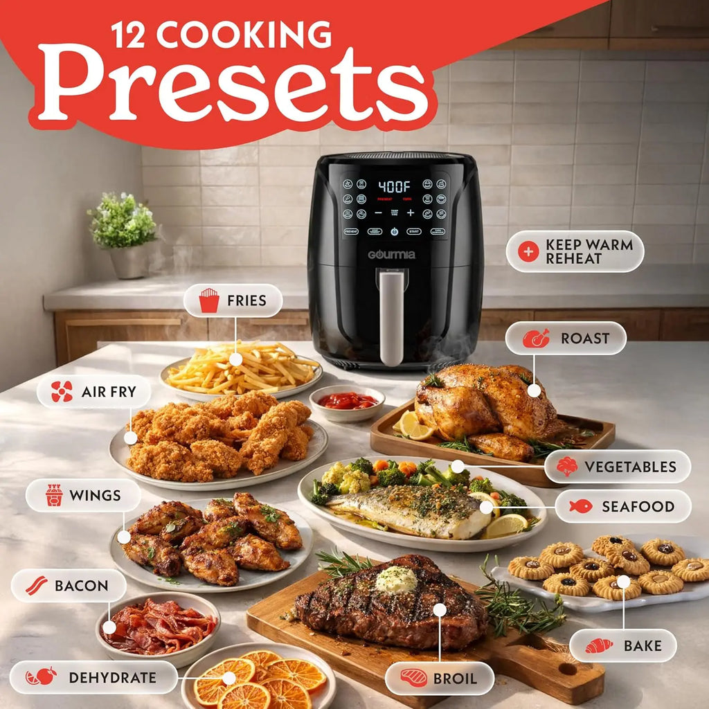 6-Quart Digital Air Fryer