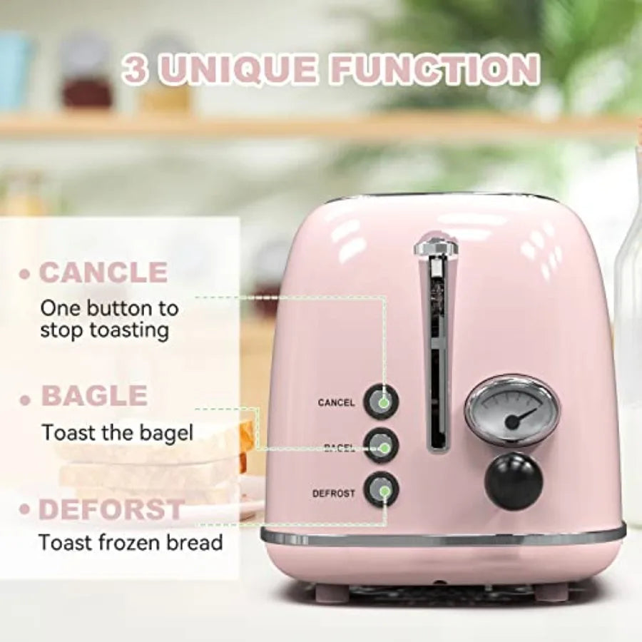 Retro 2-Slice Toaster
