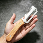 Wooden Handle Vegetable Peeler