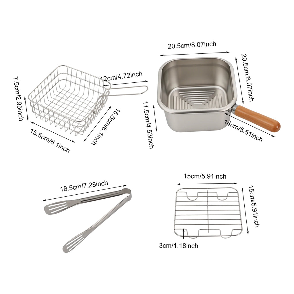 Deep Fryer & Steamer Pot
