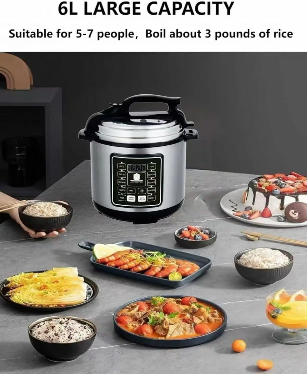 10-in-1 Electric Pressure Cooker