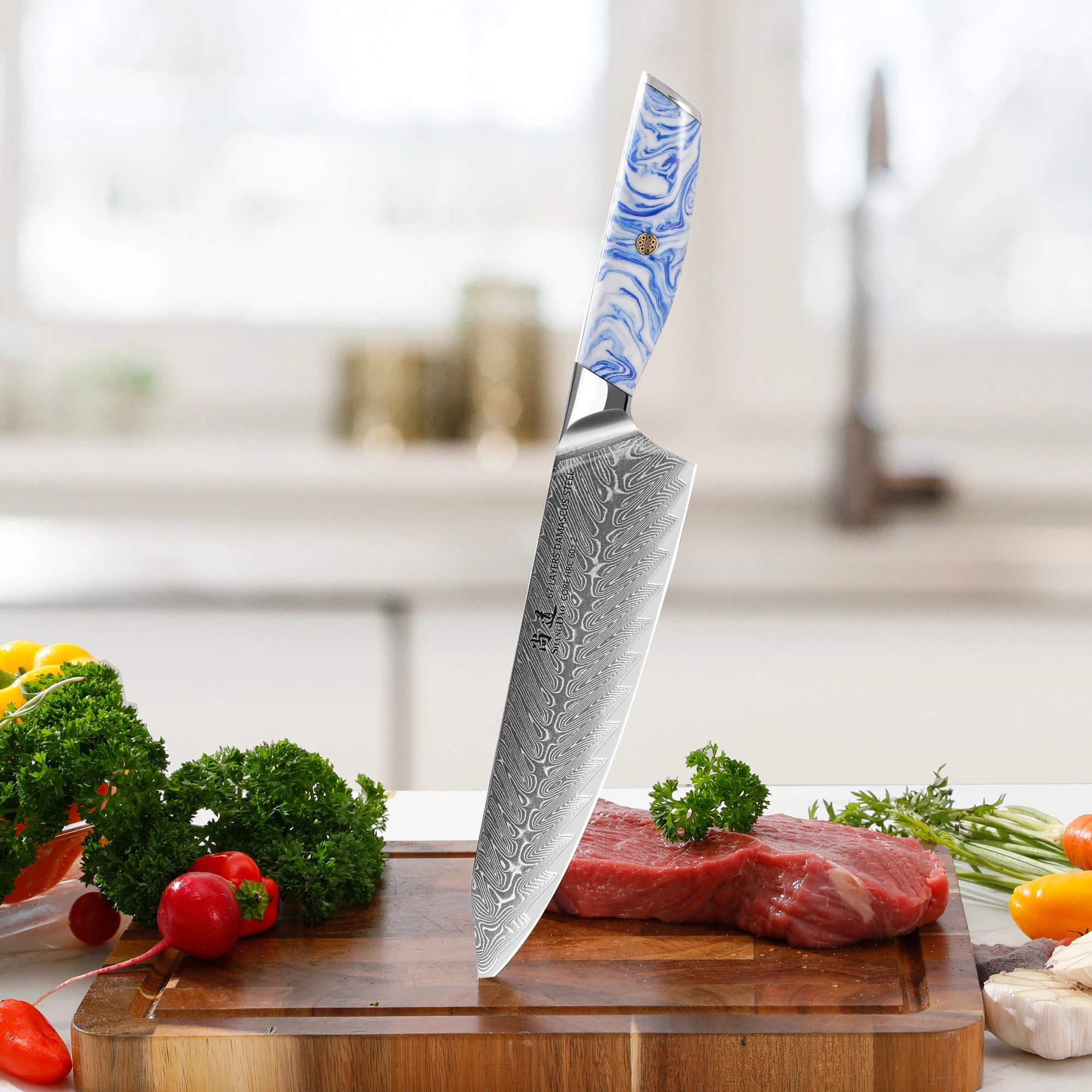 Damascus Chef Knife