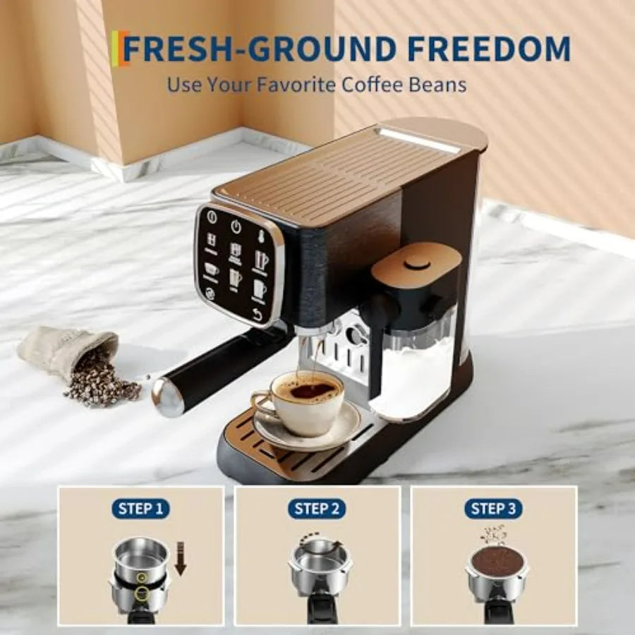 Touchscreen Espresso Machine