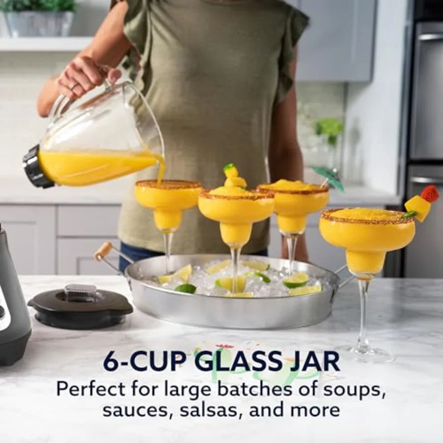 8-Speed Glass Jar Blender