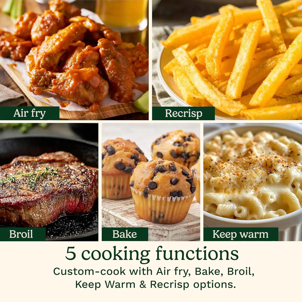 4-Quart Glass Air Fryer
