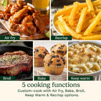 4-Quart Glass Air Fryer