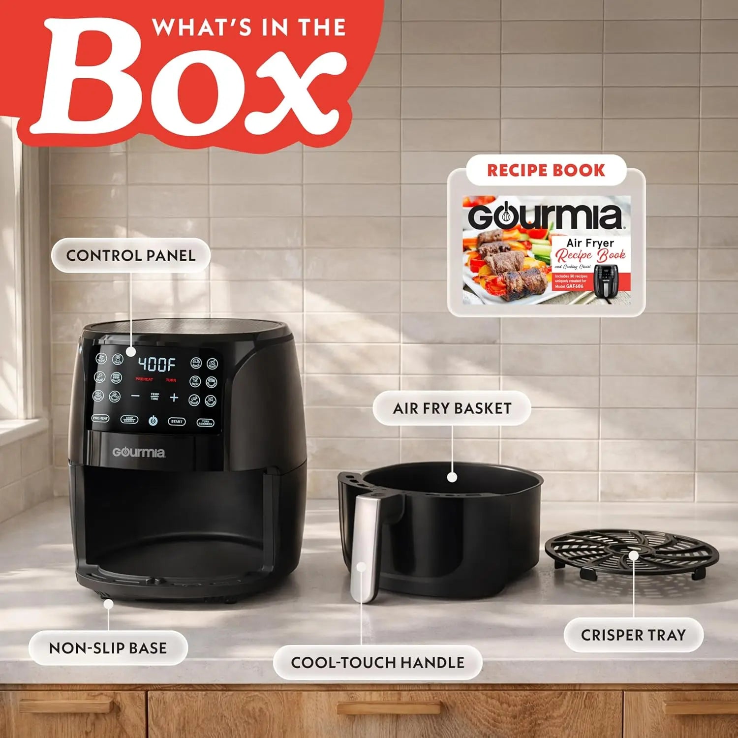 6-Quart Digital Air Fryer