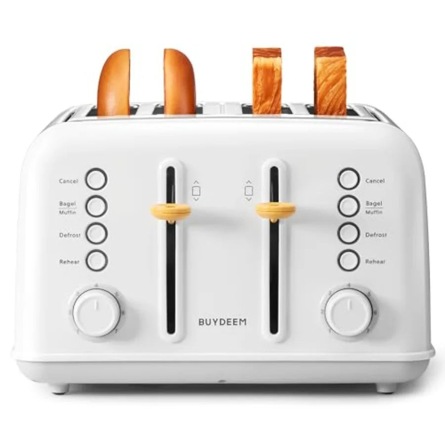 Retro Wide-Slot Toaster