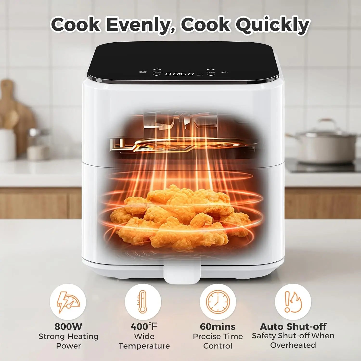 3-Quart Mini Air Fryer