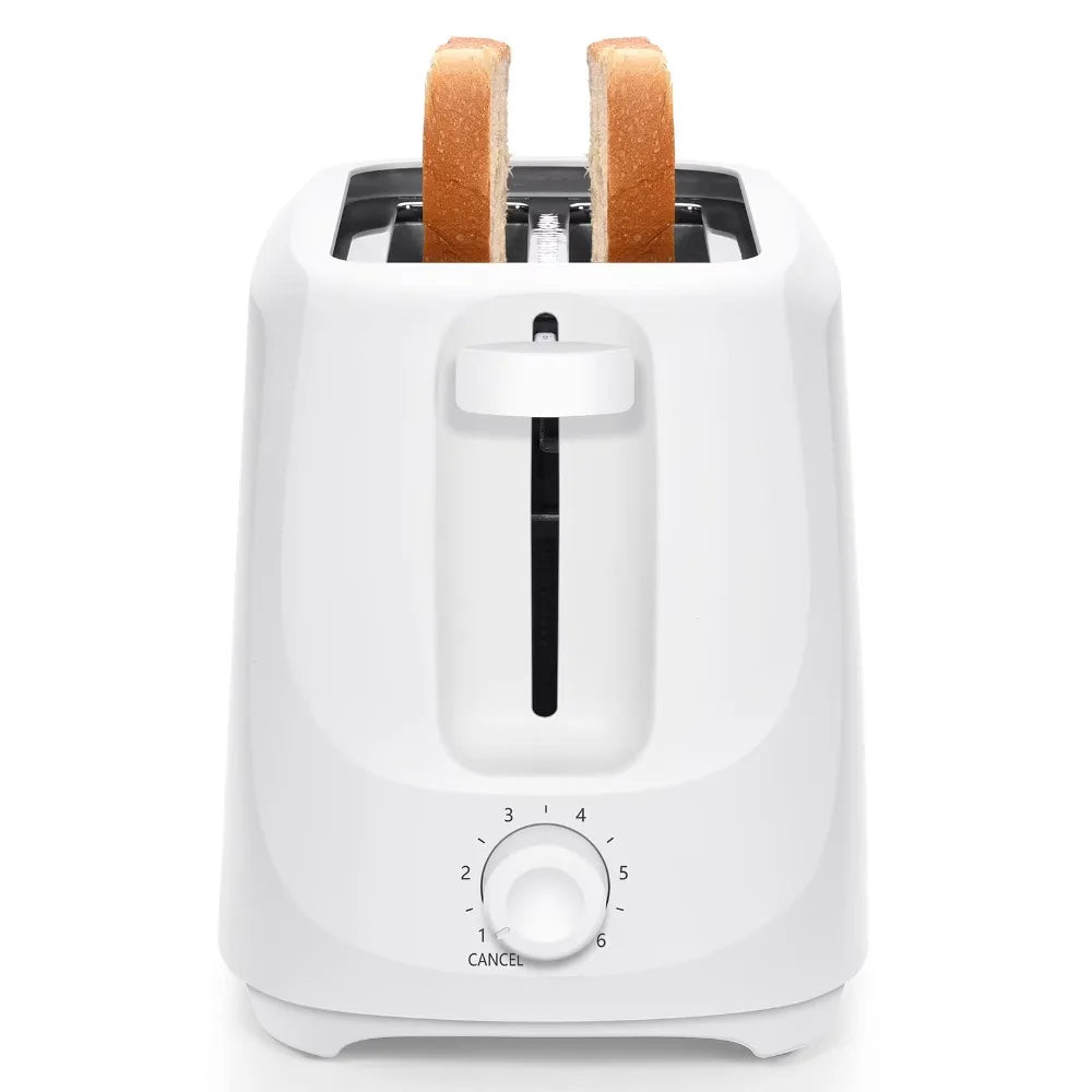 2-Slice White Toaster