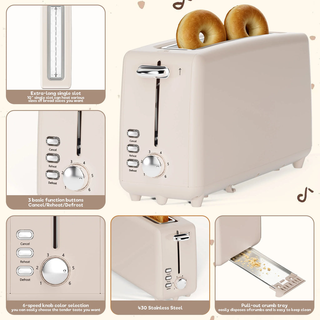 Long-Slot Toaster