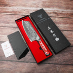 Damascus Nakiri Knife
