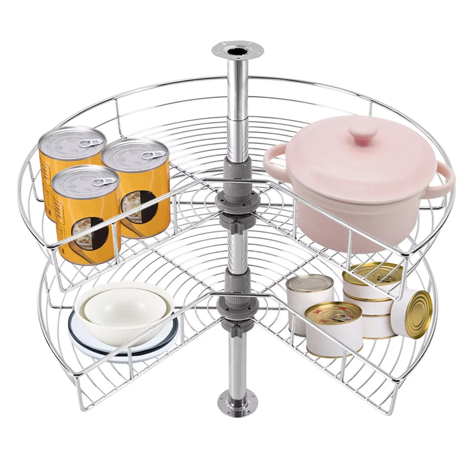 2-Shelf Corner Organizer