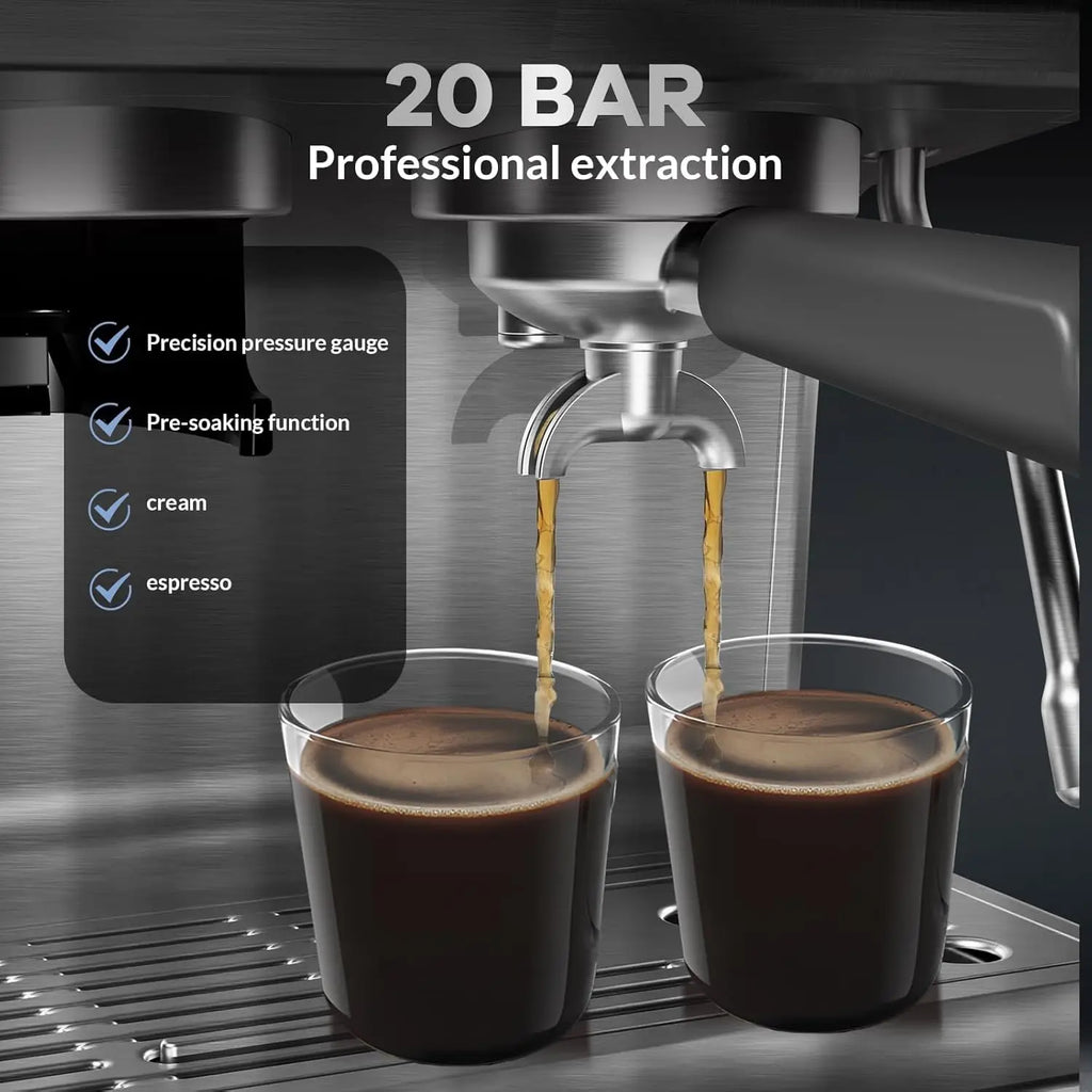 20-Bar Espresso Machine