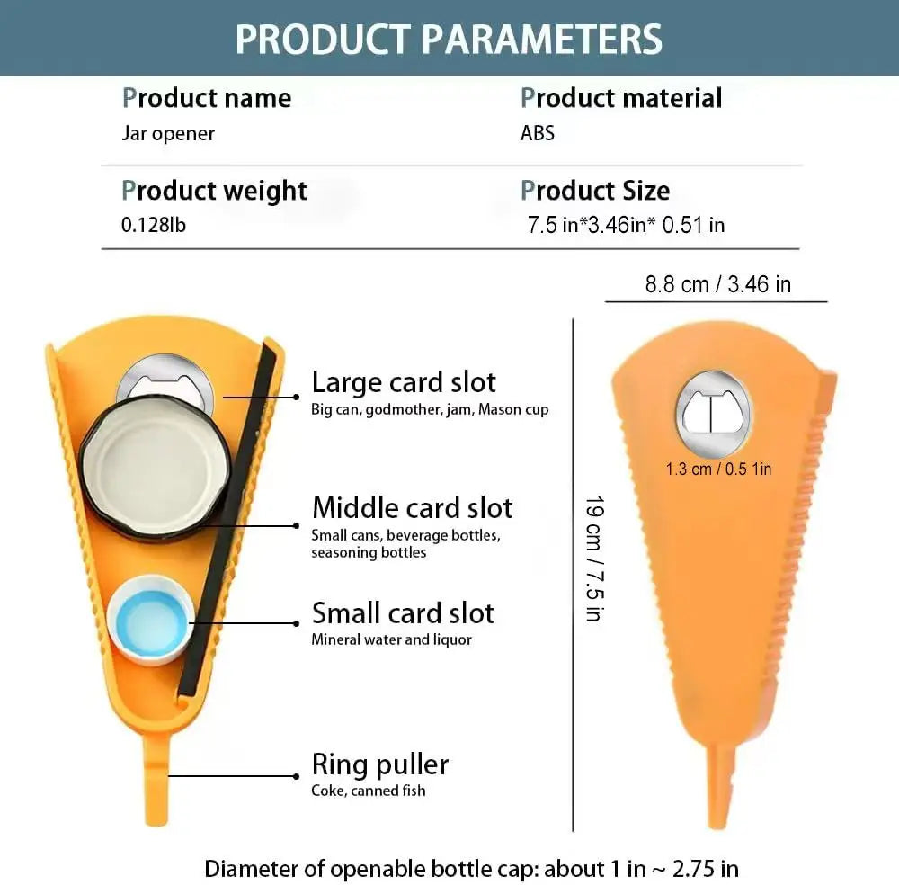 Multifunctional Can Opener