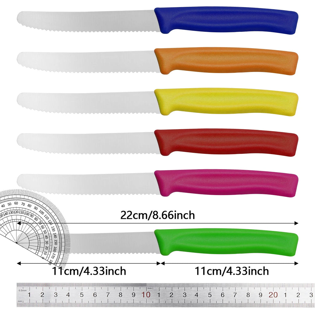 Colorful Steak Knife Set