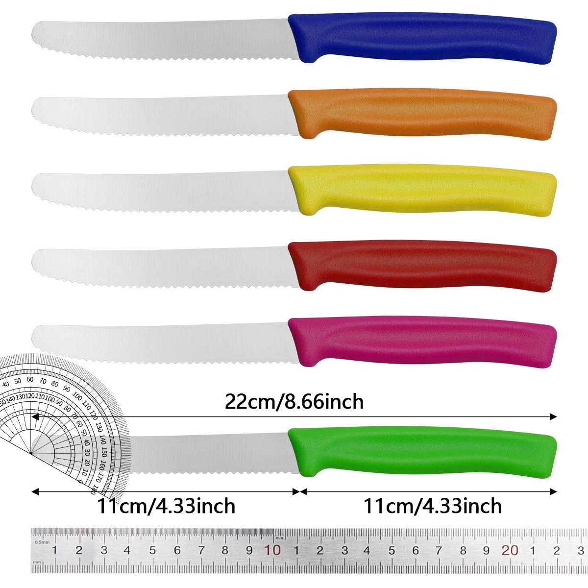 Colorful Steak Knife Set