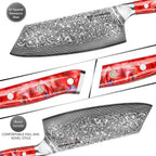 Damascus Nakiri Knife