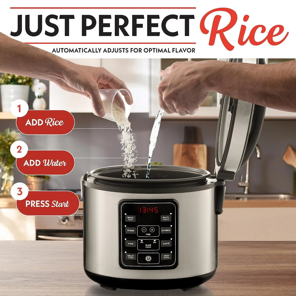 20-Cup Digital Rice Cooker