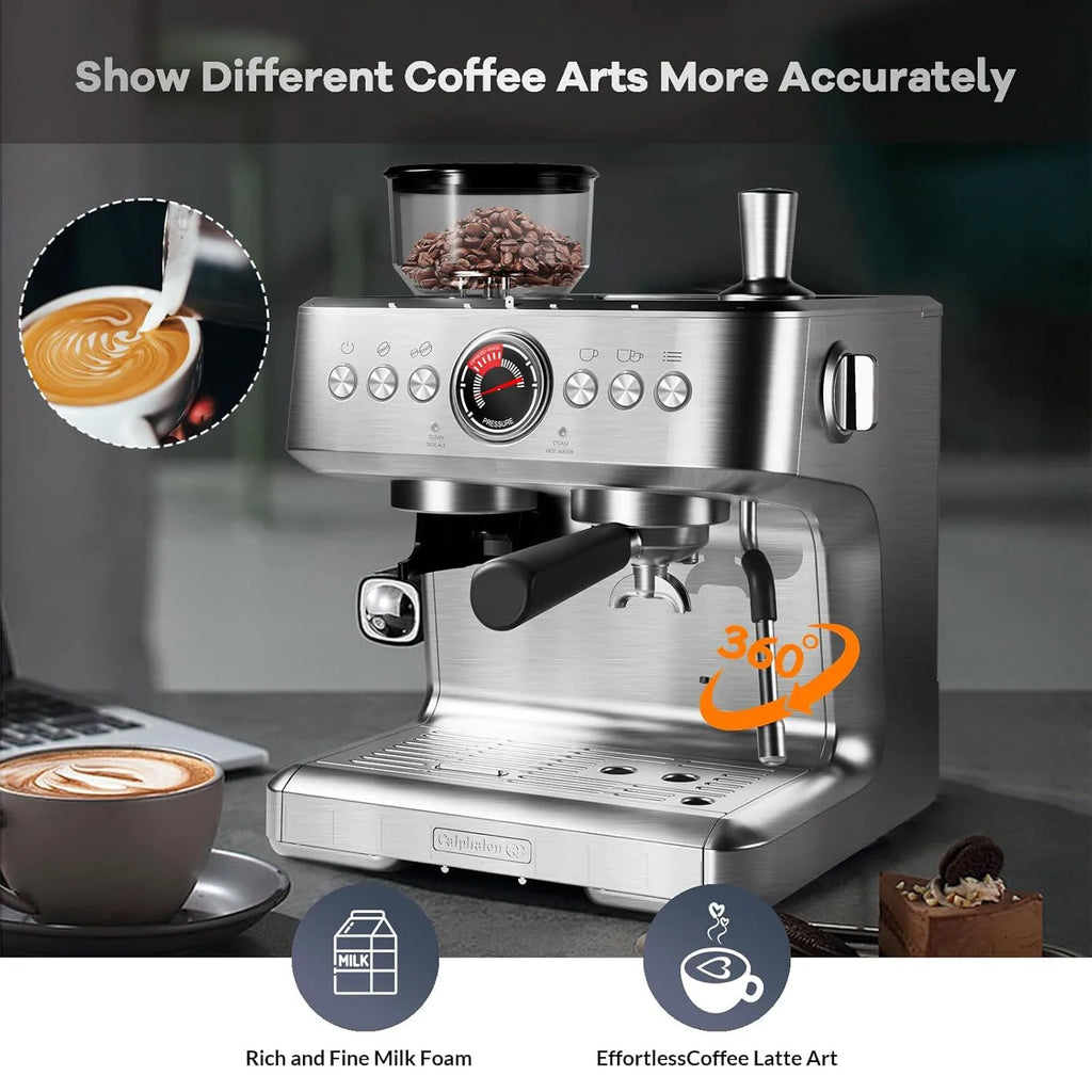 20-Bar Espresso Machine