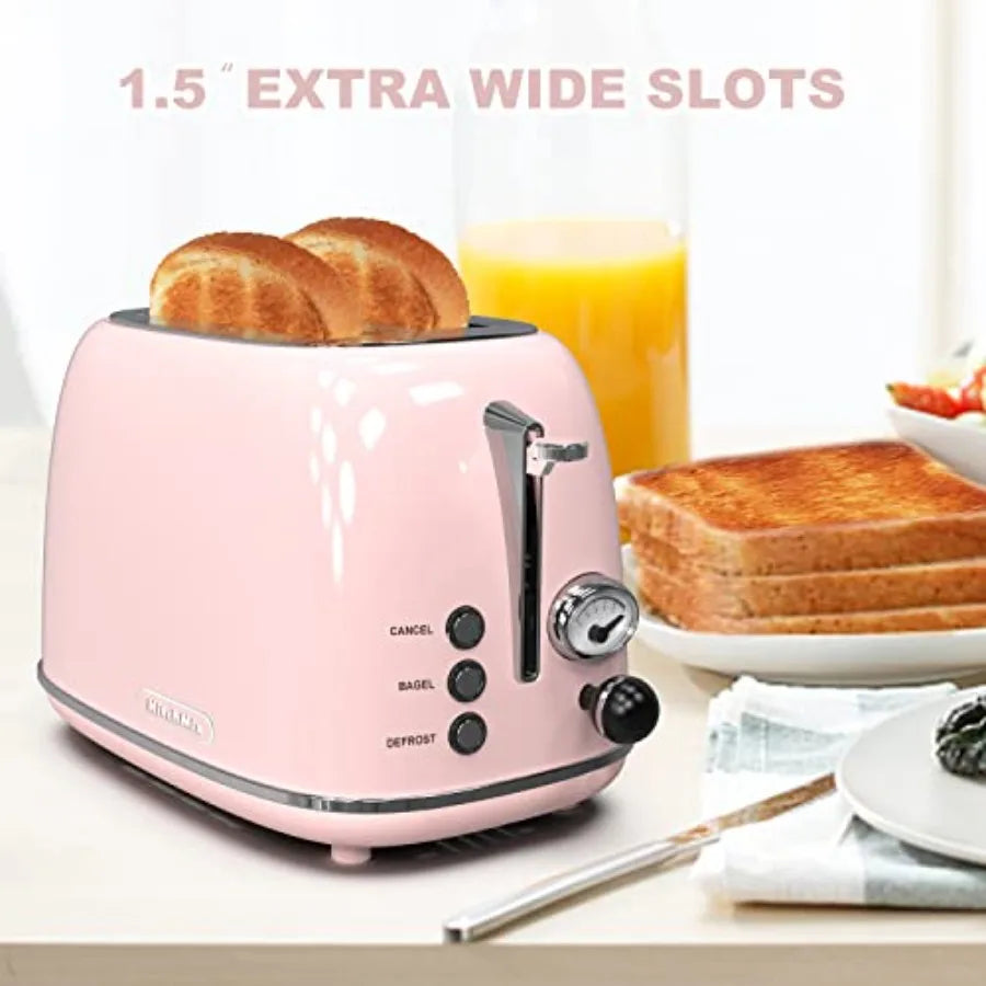 Retro 2-Slice Toaster