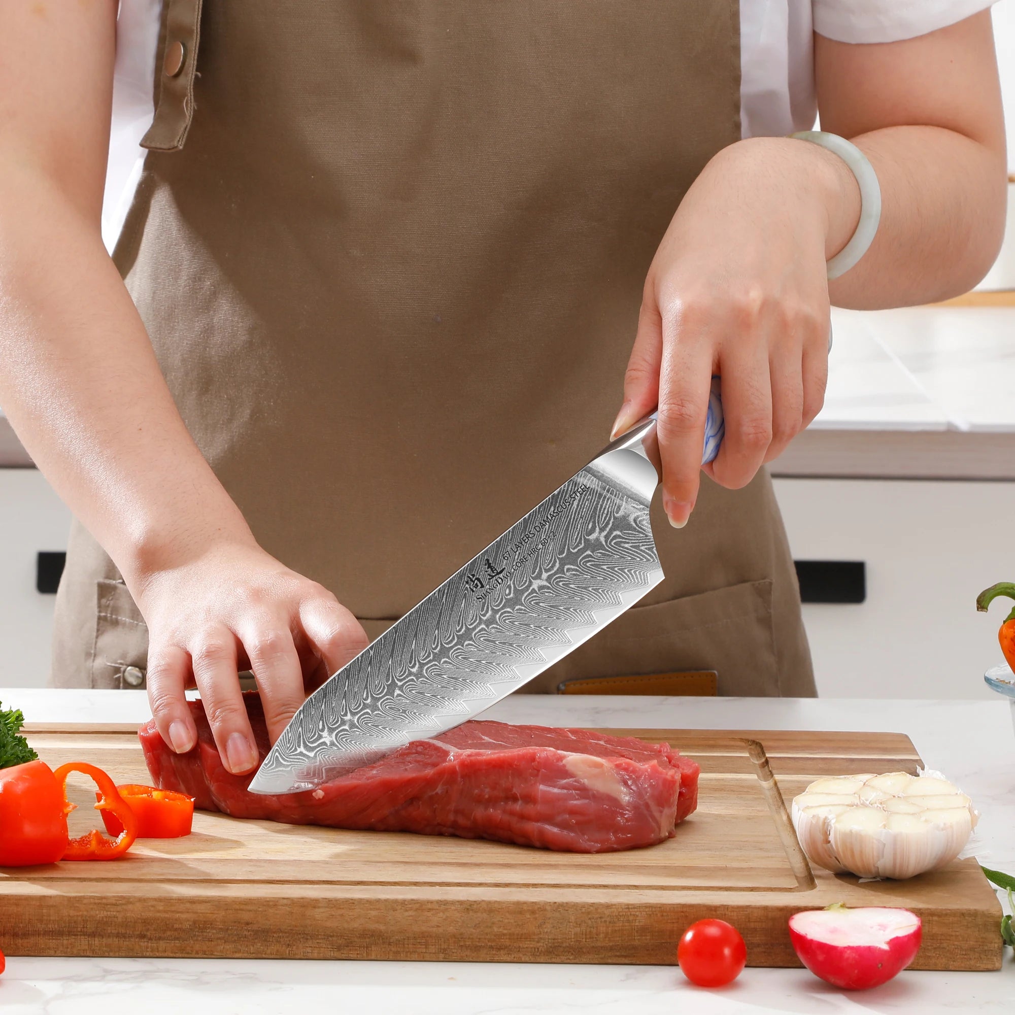 Damascus Chef Knife