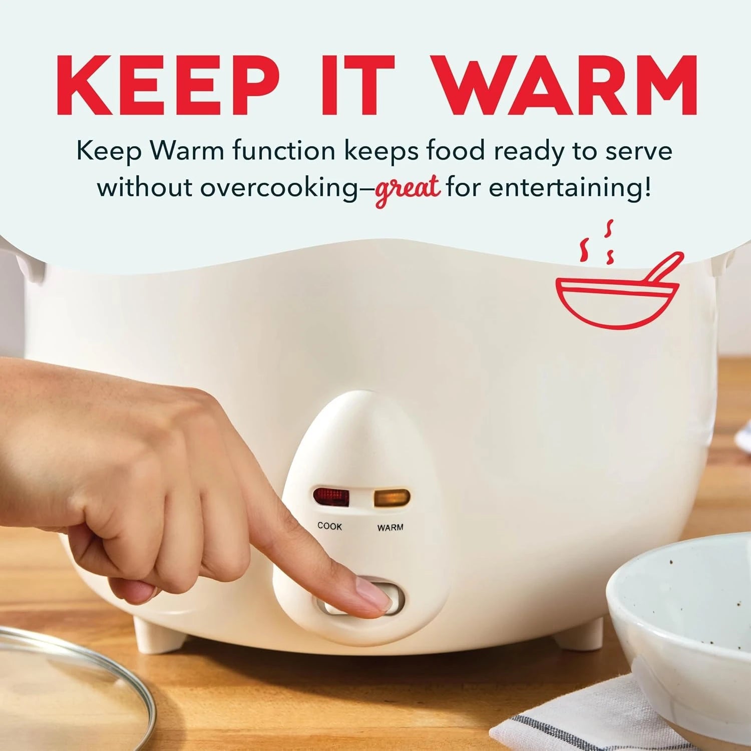 20-Cup Rice Cooker