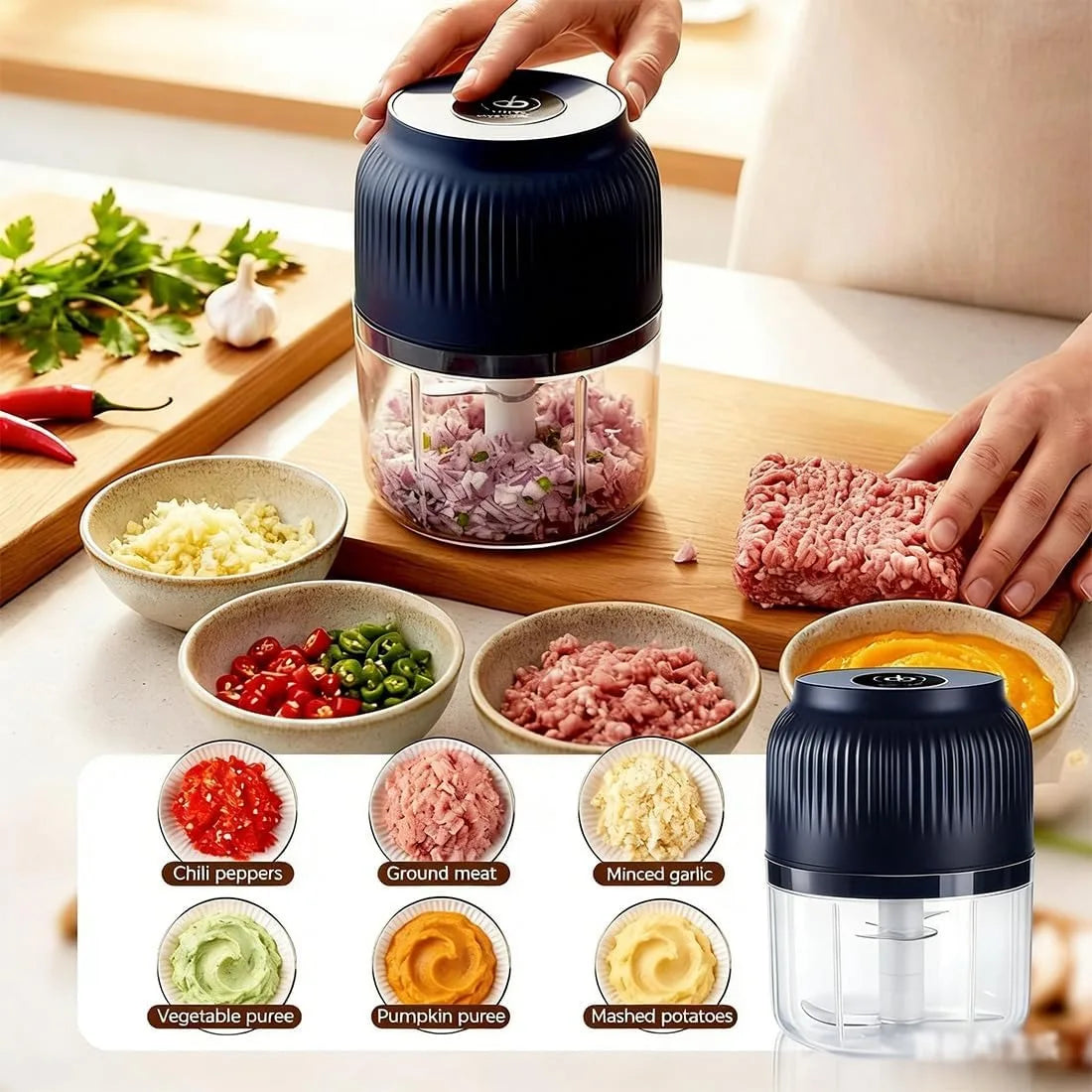 Electric Garlic Crusher