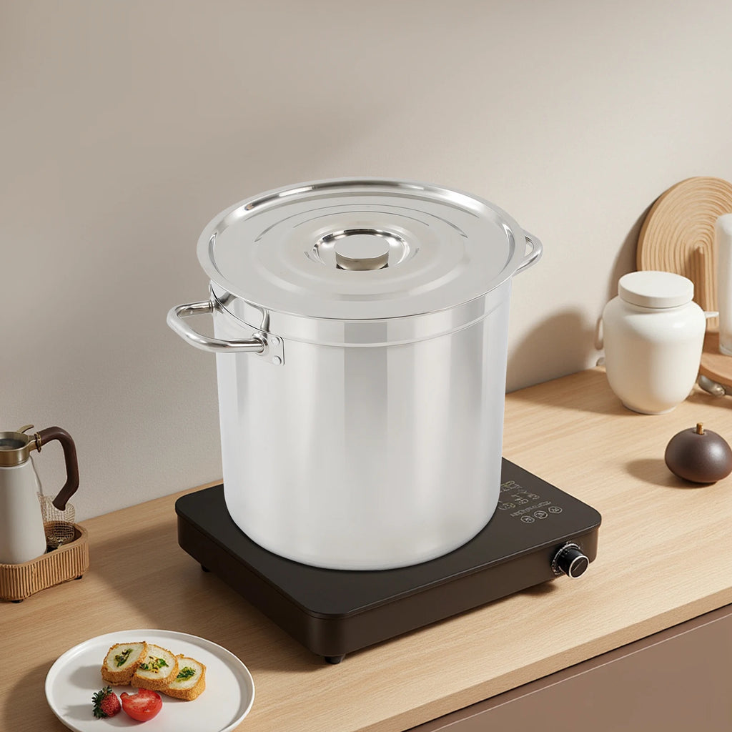 Large Stainless Steel Soup Pot