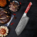 Damascus Nakiri Knife