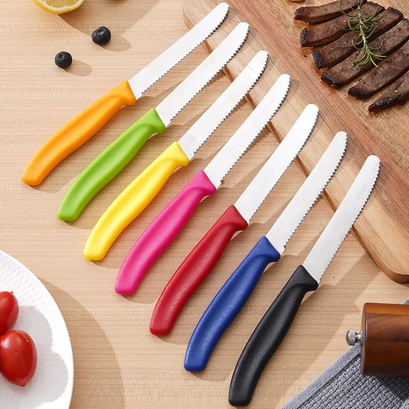 Colorful Steak Knife Set