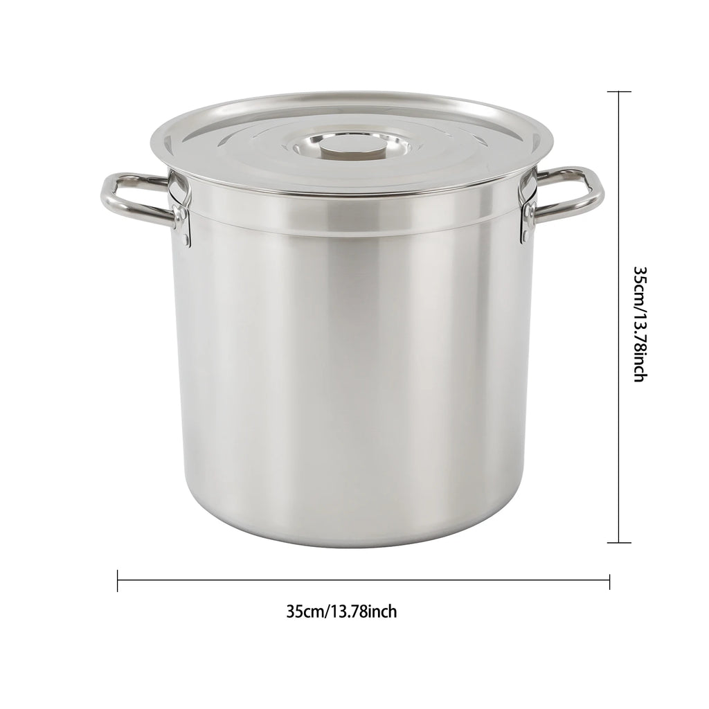 Large Stainless Steel Soup Pot