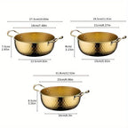 3-Piece Golden Pot Set